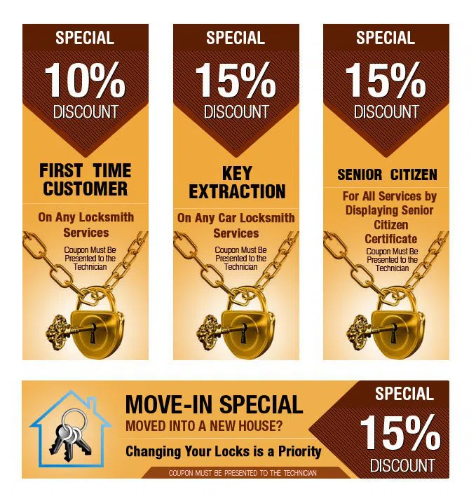 Clearwater Lock And Key Service Clearwater, FL 813-703-8185 - coupon1-set-four